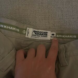 Mountain khakis relaxed fit